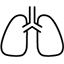 喘息、慢性閉塞性肺疾患イメージアイコン